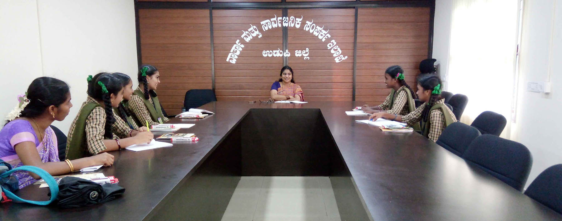 ವಿದ್ಯಾರ್ಥಿಗಳೊಂದಿಗೆ ಪ್ರೇರಣಾ ಸಂವಾದ